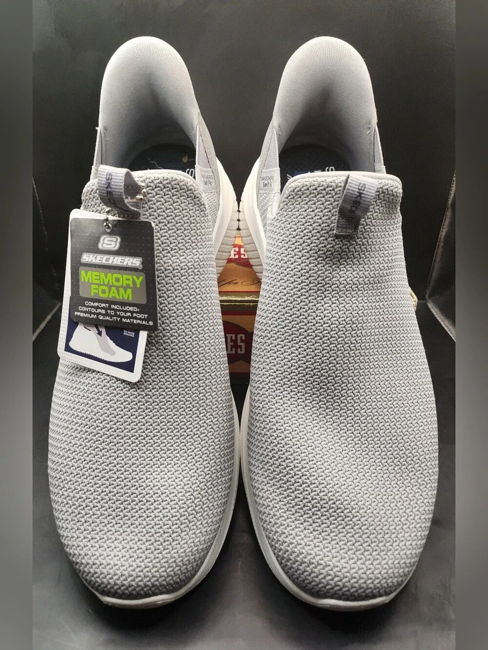 Skechers Hands Free Slip-ins Ultra Flex 3.0 Smooth Step sneakers in gray Size 10